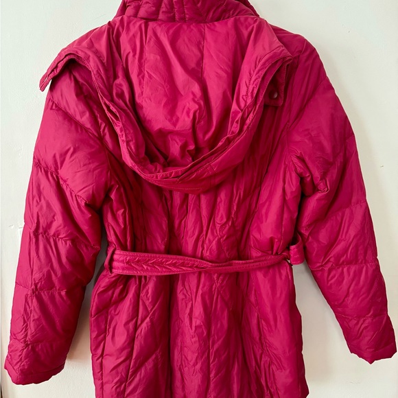 LL Bean GOOSE Red Down Women Size Small - Picture 3 of 3